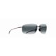 thumbnail image 2 of Gafas de sol Maui Jim Breakwall, polarizadas, color negro brillante, tamaño mediano, 2 of 7