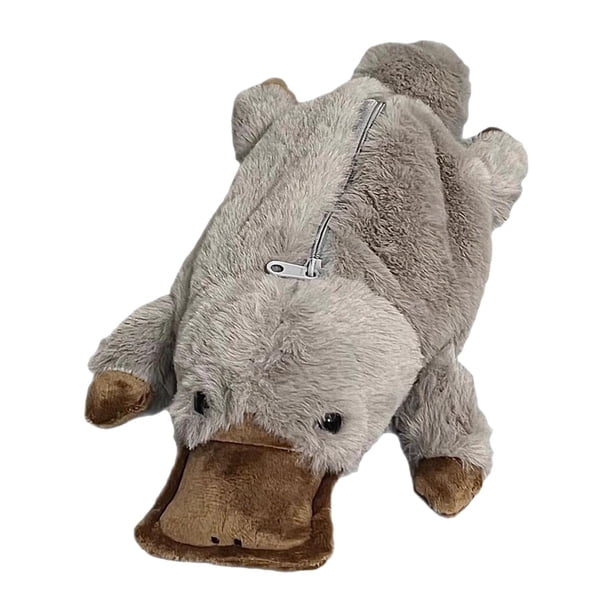 Estuche De Lápices Con Diseño De Animales De Peluche, Bolsa Creativa Con Diseño De Animales De Peluche Para Adolescentes Y Niños, Regalo