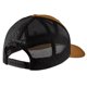 thumbnail image 2 of Gorra Carhartt Rugged Flex de sarga con malla trasera y parche con logo, marrón/negro, 2 of 2