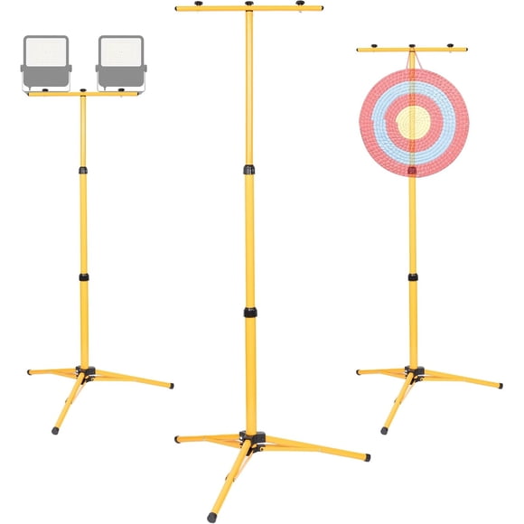 Soporte Blanco Tiro con Arco Nbguigdstr Metal Ajustable 25-160 cm