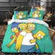 thumbnail image 3 of The Simpsons Duvet Cover 3D Comforter Cover 3 Pieces Bedding Set Soft Microfiber Set Quilt Cover with Zipper Closure for Kids Teens Adults Double, 3 of 3