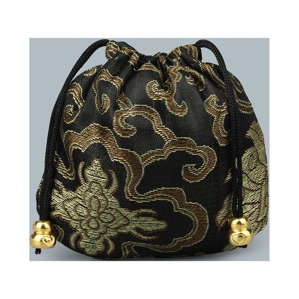 Buddha Bead Bracelet Storage Bag - Chinese Style Jewelry Bags for Secure and Stylish Storage
