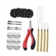 thumbnail image 3 of Kit De Herramientas De Extensión De Cabello 500 BOWS DE Silicona Anillos Para Salón De Barbería Color 1, 3 of 5