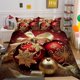 thumbnail image 2 of Christmas Eve Gifts Kids Decor Quilt Duvet Cover Set Super Bed Linen3-Piece Bedding Set, 2 of 5