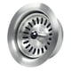 thumbnail image 1 of Brida de desagüe para triturador Sinkology SinkSense de 3.5" en acero inoxidable, 1 of 7