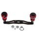 thumbnail image 4 of Carrete de fibra de carbono para el carrete DIY para baitcasting carrete rojo, 4 of 5
