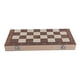 thumbnail image 5 of Juego De Tablero De Ajedrez De Madera De Almacenamiento Plegable Portátil Para Damas Adultos Familia, 5 of 5