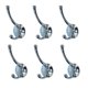 thumbnail image 4 of Aleación retro puerta pared armario ganchos titular llave toalla abrigo sombrero percha plata, 4 of 4