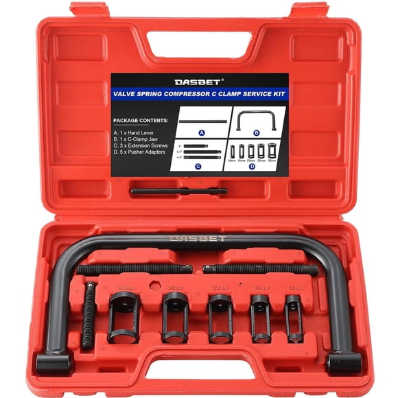 Kit de Servicio de Compresor de Muelles de Válvula DASBET con Abrazadera en C