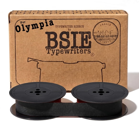 Cinta para máquina de escribir BSIE para modelos Olympia, nueva