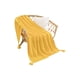 thumbnail image 1 of Manta Decorativa Tejida para Sofa Amarilla, 1 of 3