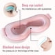 thumbnail image 4 of Máscara para dormir QUWOLACE 3D Deep Contour Eye Mask Rosa, 4 of 7