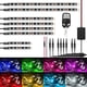 thumbnail image 1 of Kit Luces LED RGB Nilight 8PCS Impermeable Moto Control Remoto, 1 of 3