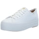 thumbnail image 1 of Sneaker Keds Triple Up Leather para mujer, color blanco, talla 7, 1 of 8