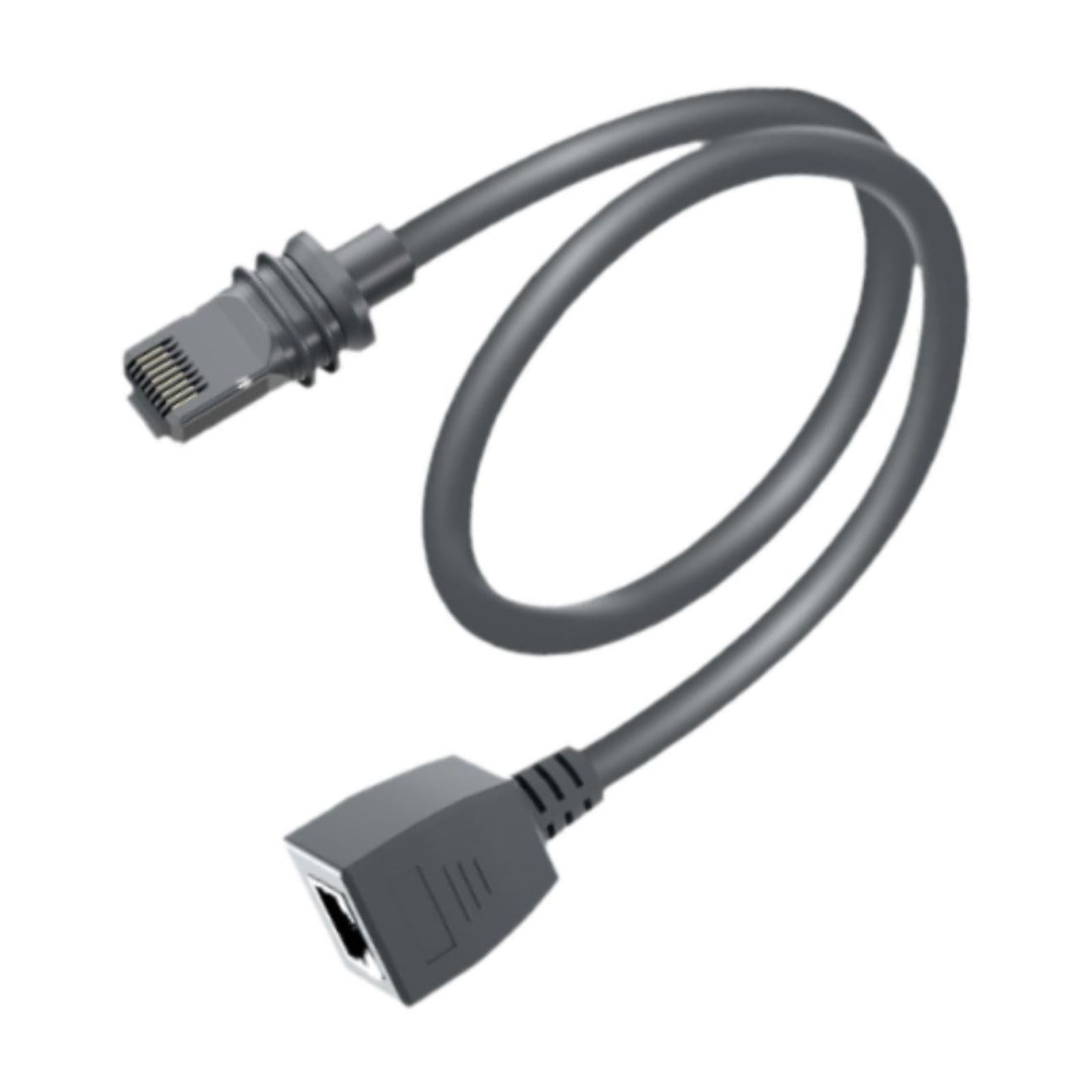 Bothyi - Adaptador Extensor Ethernet De 1200 Mbps Estable 8P8C Cable De Extensión Ethernet De 100 Cm No Impermeable