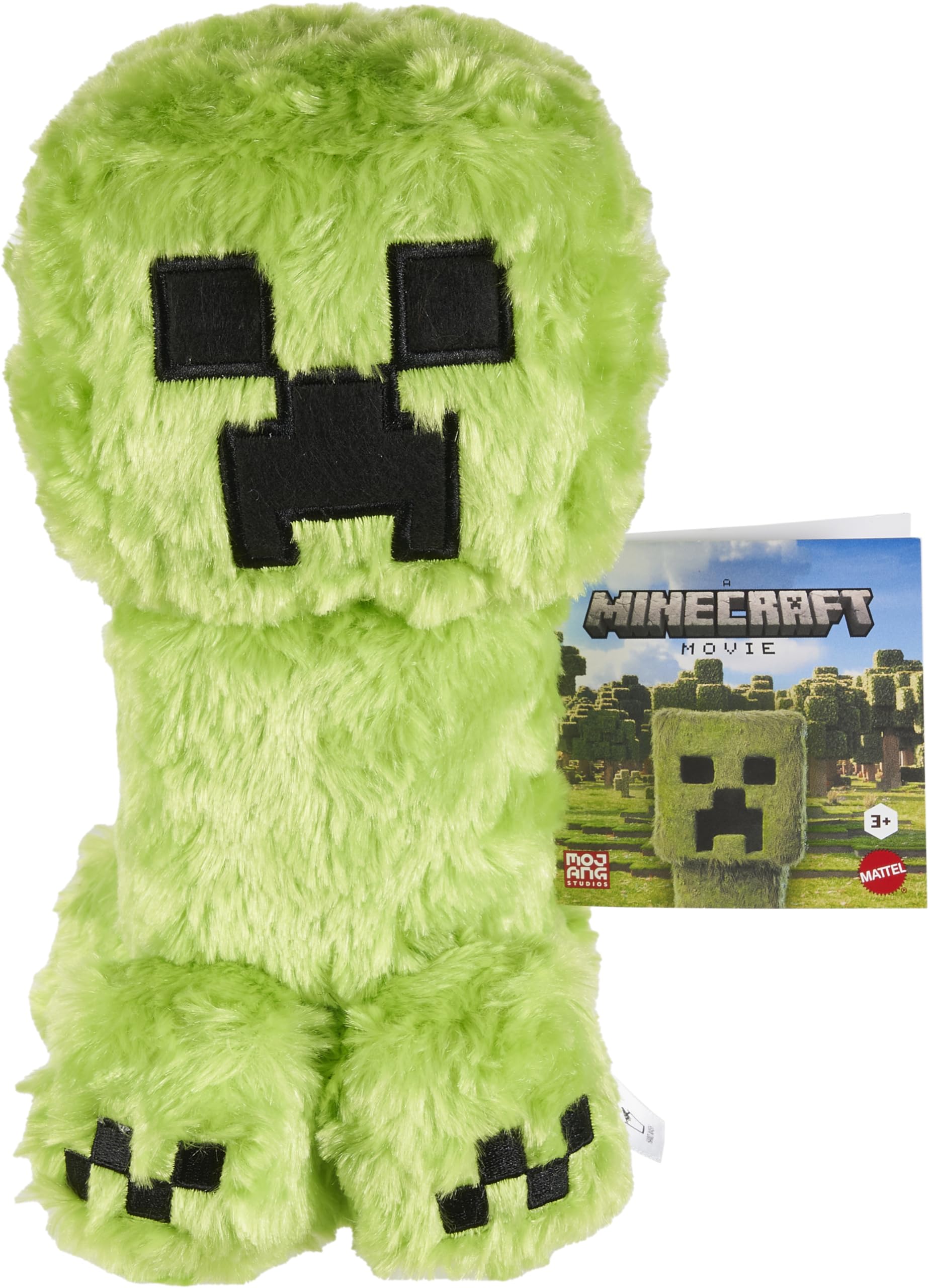 Peluche Mattel Minecraft Creeper Inspirado En La Película Minecraft Creeper De 20 Cm