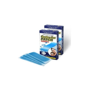 Mundofit - Pack De 3 Parches De Gel Para Bajar La Fiebre Adulto Y Niños