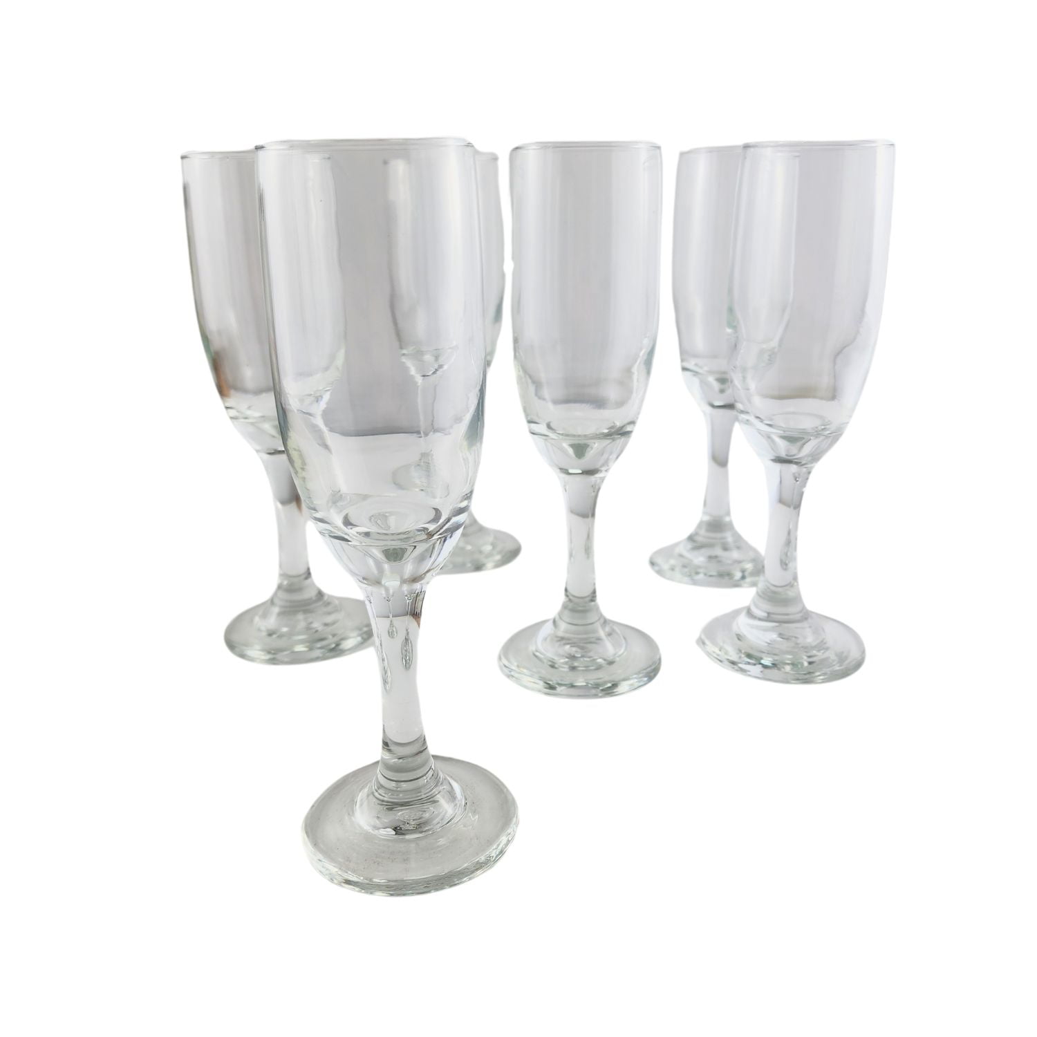 Disparo - Set 6 Copas Champagne Modelo Versalles De 176ml