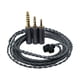 thumbnail image 1 of Accesorio De Cable De Auriculares 3 En 1 De Repuesto De 120 Cm Para IE40Pro A2DC TFZ Gris Estilo B, 1 of 5