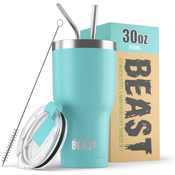Tumbler Greens Steel Beast, acero inoxidable, 900 ml, aislante al vacío