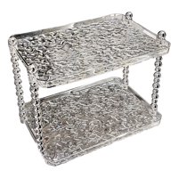 Bothyi - Organizador De Mostrador De Baño, Organizador Cosmético Para Sala De Estar, Mesa, Fiesta, Transparente