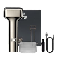Xusx111 - Afitadoras Eléctricas De Lámina Para Hombres, Afeitadora Eléctrica Recargable Inalámbrica Para Hombres - Tipo C Carga Rápida, Uso Húmedo Y Seco Con Pantalla De Alimentación