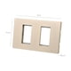 thumbnail image 3 of Pack 20 Placas Doble con Soporte Metálico - Dorado, 3 of 3