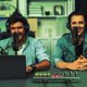 thumbnail image 2 of Paquete de equipo de podcast para 2 personas, mezclador de DJ con interfaz de audio y micrófono de podcast, cambio de voz, 48 V para podcast, streaming, TikTok, Youtube, PC, smartphone, 2 of 7