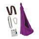 thumbnail image 3 of Hamaca Para Ni?os Columpio Colgante Suave Y Duradero Para Yoga Al Aire Libre Violeta Y M, 3 of 5