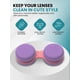thumbnail image 2 of Estuche Para Lentes De Contacto Morado A Prueba De Fugas, 2 of 8