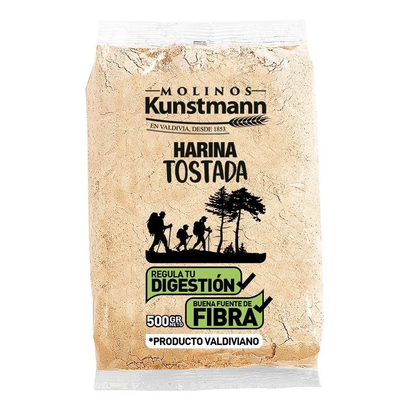 Harina Tostada Bolsa 500 g Kunstmann