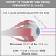 thumbnail image 5 of Gafas Super Sunnies Slim Flex de protección ocular UV, color gris, 5 of 7