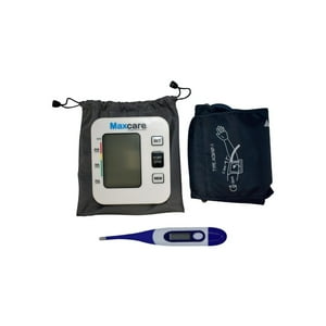 Maxcare - Pack Medidor De Presión Para Brazo + Termómetro Digital Flexible