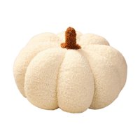Magideal - Cojín De Calabaza Conveniente Decorativo Duradero Para Cumpleaños Fiesta De Halloween , 20Cm Blanco