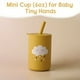 thumbnail image 1 of 6oz Mini Water Cup For Kids, Learning Drinking Portable Unbreakable Training Cup With Straw & Lid For Toddler Beginner Drinking Water, Food Grade Silicone Baby Water Bottle, BPA FREE First-Stage Prac, 1 of 3