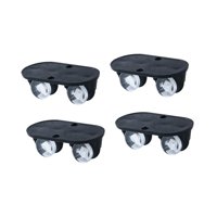 Ioensy - Ruedas Giratorias De 4 Piezas Universales Para Contenedores De Muebles Y Electrodomésticos Inferiores