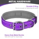 thumbnail image 5 of Collar para perro Joytale acolchado de neopreno ajustable reflectante morado, 5 of 5