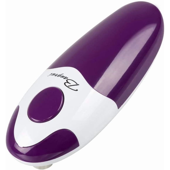 Abrelatas Eléctrico Bangrui Automático Inalámbrico Morado