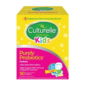 Suplemento Culturelle Kids Purely Probiotics, 50 Paquetes