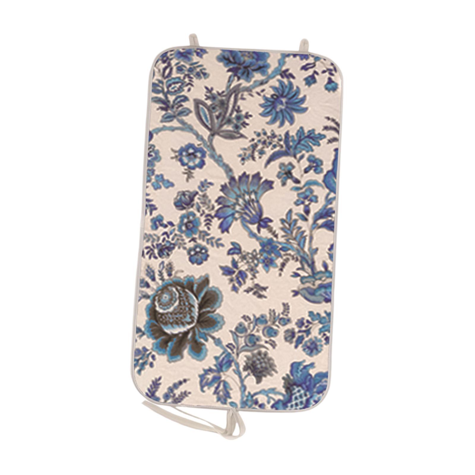 Bothyi - Tabla De Planchar Colgante, Alfombrilla Para Planchar, Almohadilla Para Coser Para El Hogar, Cuarto De Lavado, Hojas Florales