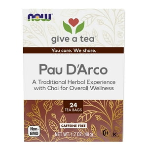 Té Pau D'Arco Now Foods 24 Unidades