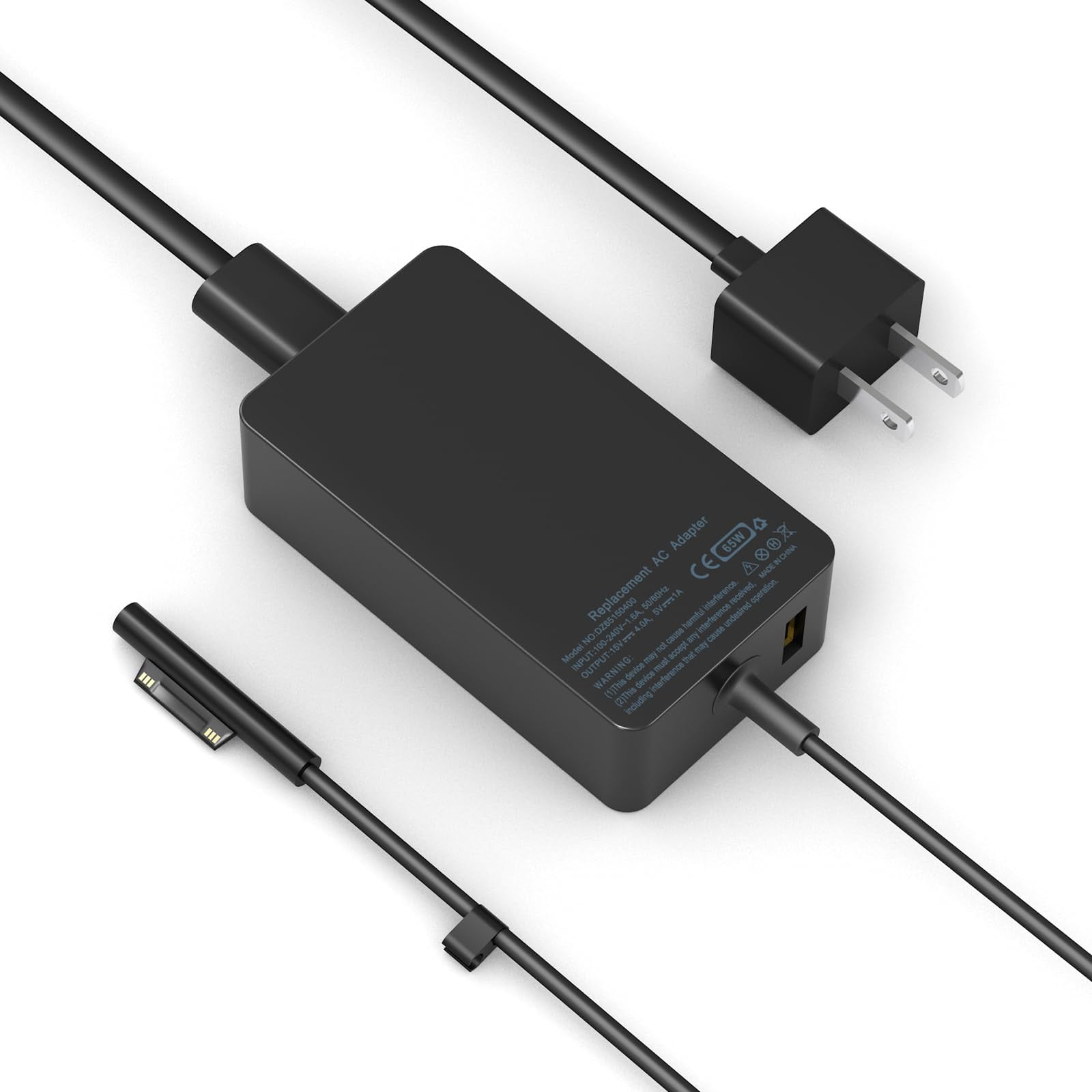 Cargador Andingker De 65 W Para Microsoft Surface Pro/laptop/book