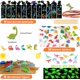 thumbnail image 4 of Set Party Favors Solmeno con forma de dinosaurio para 12 niños, con 204 piezas, 4 of 9