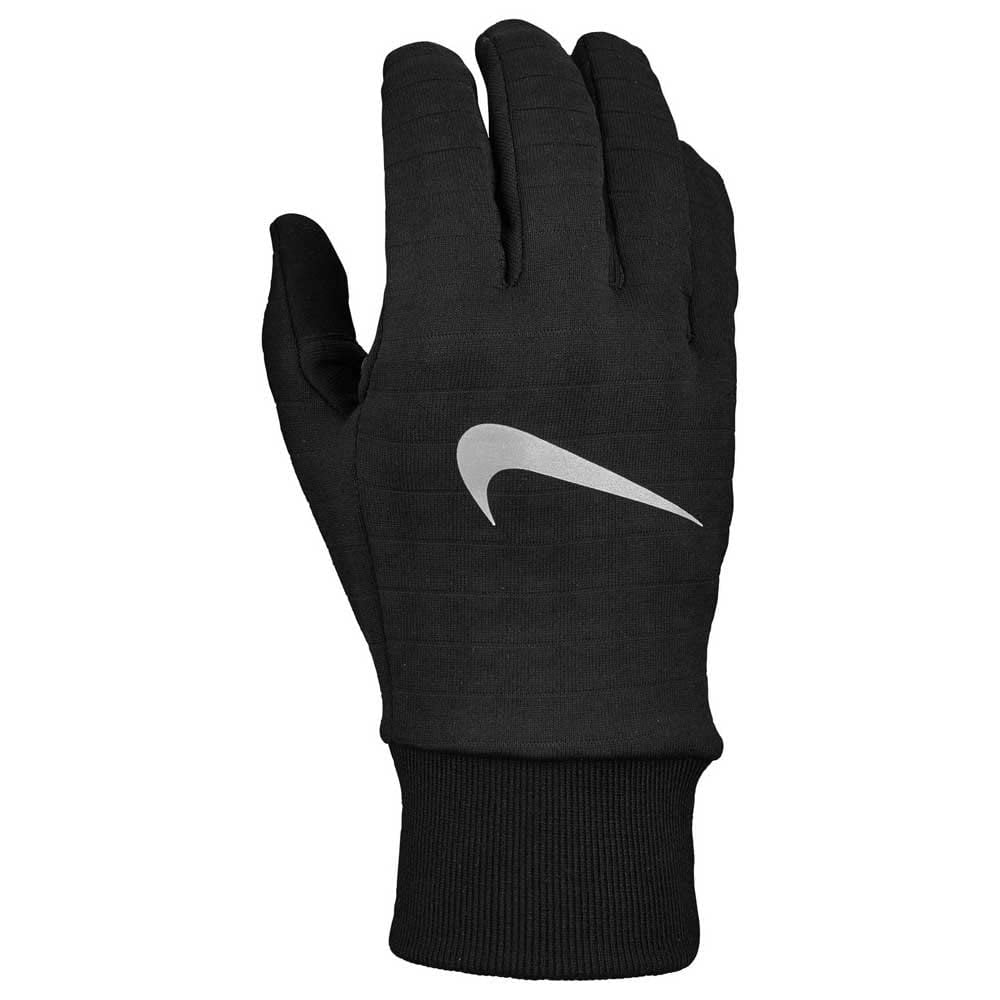 Guantes De Correr Nike Sphere 3.0 Para Hombre Negros | Silver Xl