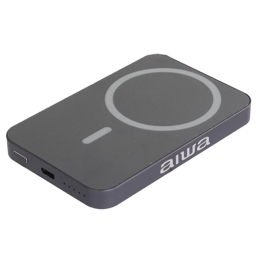 Aiwa - Cargador Bateria Externa Portatil Magnetica 5000mah Paw-70