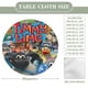 thumbnail image 2 of Timmy Time-theme Fitted Round Tablecloths Elastic Edged Table Covers Waterproof Table Cloth for Kitchen Holiday Party Tables Decor 120cm, 2 of 6