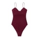 thumbnail image 1 of Body Canalé Escote Torcido violeta S, 1 of 5