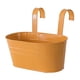 thumbnail image 4 of Macetas Colgantes De Metal Para Balcones, Jardineras, Plantas De Jardín, Porche, Naranja, 4 of 5