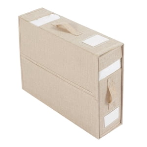 Magideal - Organizador De Juego De Sábanas, Organizador De Ropa De Cama Plegable, Bolsa De Almacenamiento De Edredón Para Manta, Sábanas Queen O King, Juego De F