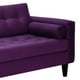 thumbnail image 4 of Sofa Retro 2c Felpa 00 Morado, 4 of 6